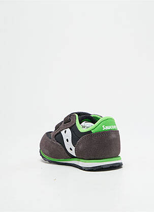 Adidași închidere cu șireturi vârf rotund gri SAUCONY băiat