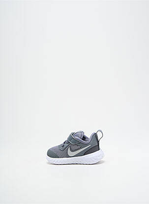 Adidași vârf rotund vârf rotund gri NIKE copil
