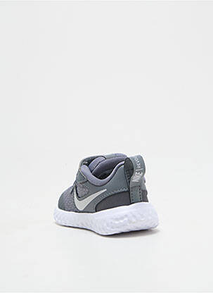 Adidași vârf rotund vârf rotund gri NIKE copil