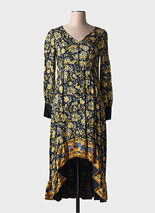 Rochie lungă galben PAUL BRIAL femeie