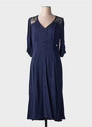 Rochie lungă albastru PAUL BRIAL femme