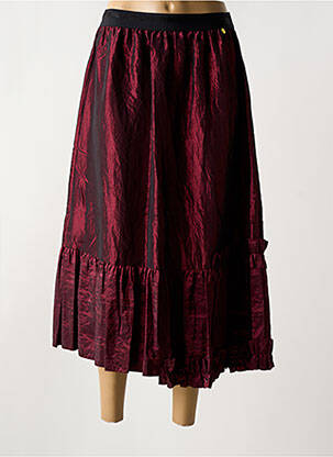 Fustă midi roz PAUL BRIAL femeie