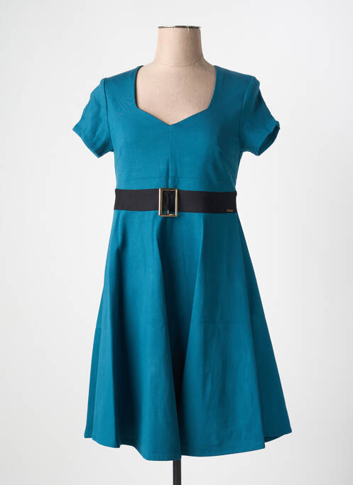 Rochie scurtă albastru PAUL BRIAL femeie