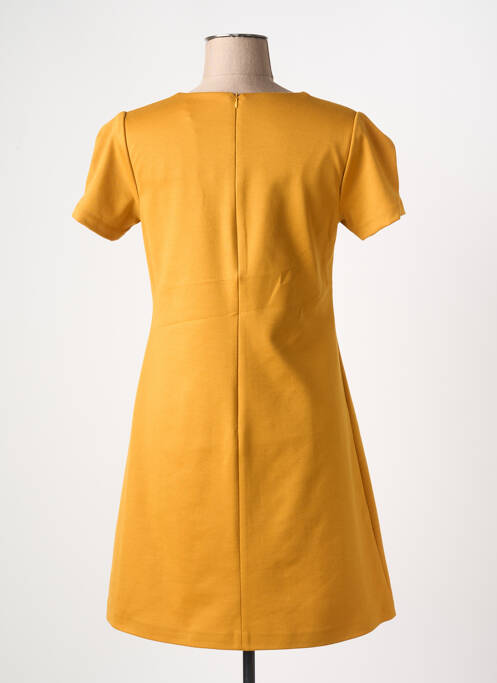 Rochie scurtă auriu PAUL BRIAL femeie