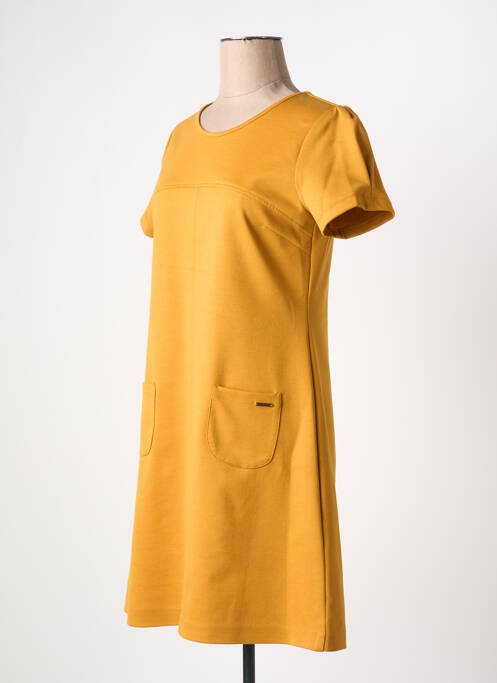 Rochie scurtă auriu PAUL BRIAL femeie