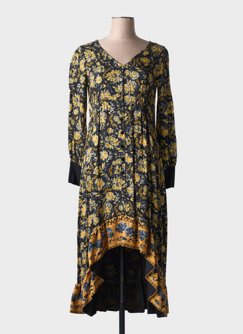 Rochie lungă galben PAUL BRIAL femeie