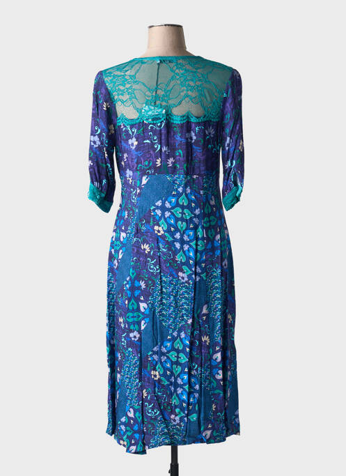 Rochie midi albastru PAUL BRIAL femeie