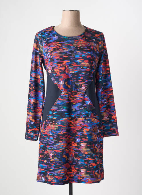 Rochie scurtă albastru PAUL BRIAL femeie