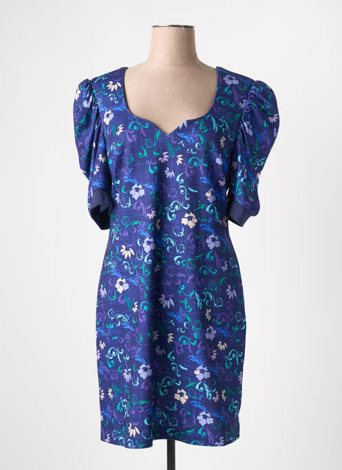 Rochie scurtă albastru PAUL BRIAL femeie