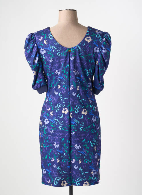 Rochie scurtă albastru PAUL BRIAL femeie