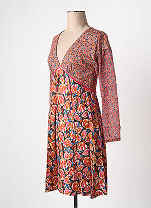 Rochie scurtă roz PAUL BRIAL femeie