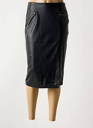 Fustă midi negru PAUL BRIAL femeie