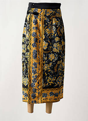 Fustă lungă galben PAUL BRIAL femeie