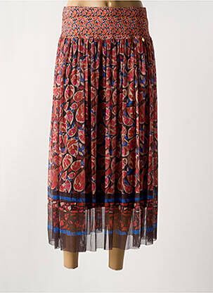 Fustă lungă roz PAUL BRIAL femeie