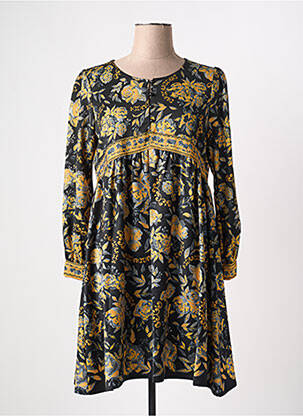 Rochie scurtă galben PAUL BRIAL femeie