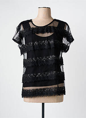 Tricou negru PAUL BRIAL femeie