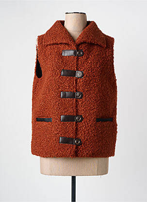 Vestă fără mâneci portocaliu PAUL BRIAL femeie