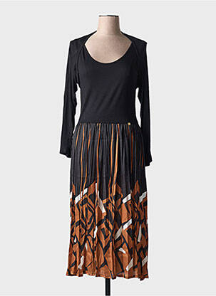 Rochie lungă negru PAUL BRIAL femeie