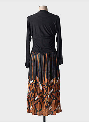 Rochie lungă negru PAUL BRIAL femeie