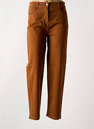 Pantalon drept portocalie PAUL BRIAL femeie
