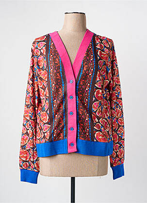 Vestă cu mâneci lungi roz PAUL BRIAL femeie