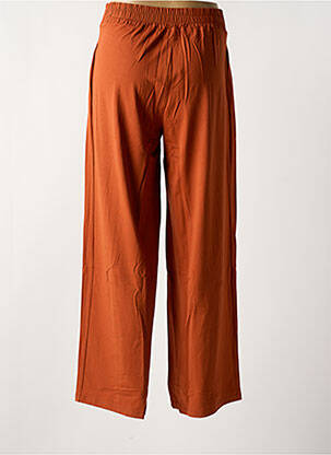 Pantalon larg portocalie MALOKA femeie