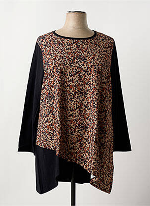 Tunică mâneci lungi negru MALOKA femeie