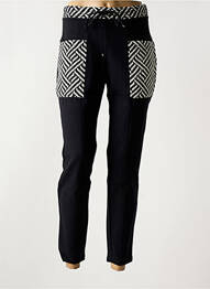 Pantalon slim negru MALOKA femeie