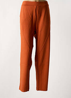 Pantalon slim portocalie MALOKA femeie