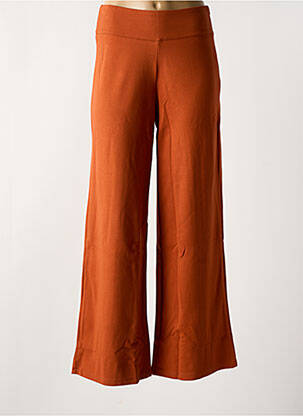 Pantalon drept portocalie MALOKA femeie