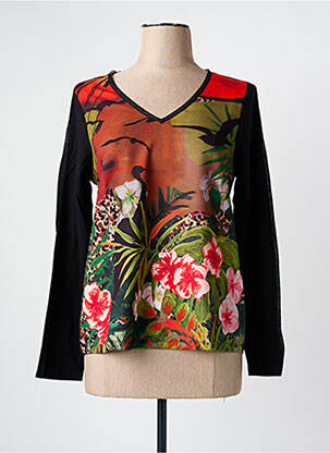 Tricou negru MALOKA femeie