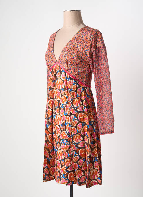 Rochie scurtă roz PAUL BRIAL femeie