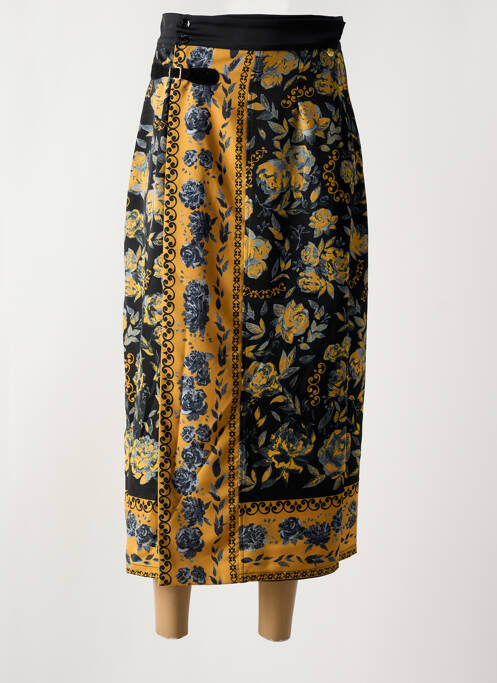 Fustă lungă galben PAUL BRIAL femeie