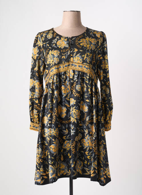 Rochie scurtă galben PAUL BRIAL femeie