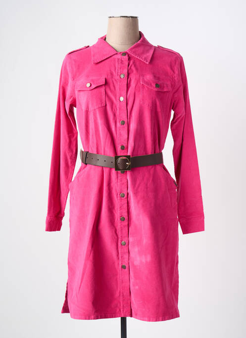 Rochie scurtă roz PAUL BRIAL femeie