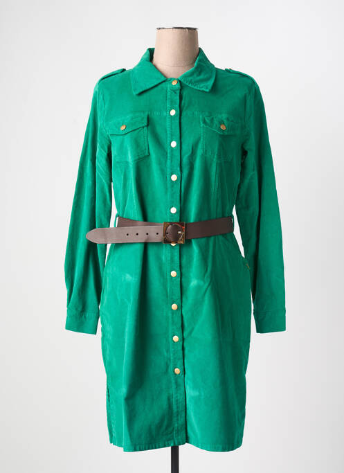 Rochie scurtă verde PAUL BRIAL femeie