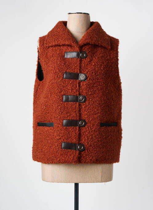 Vestă fără mâneci portocaliu PAUL BRIAL femeie