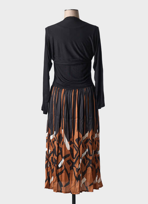 Rochie lungă negru PAUL BRIAL femeie