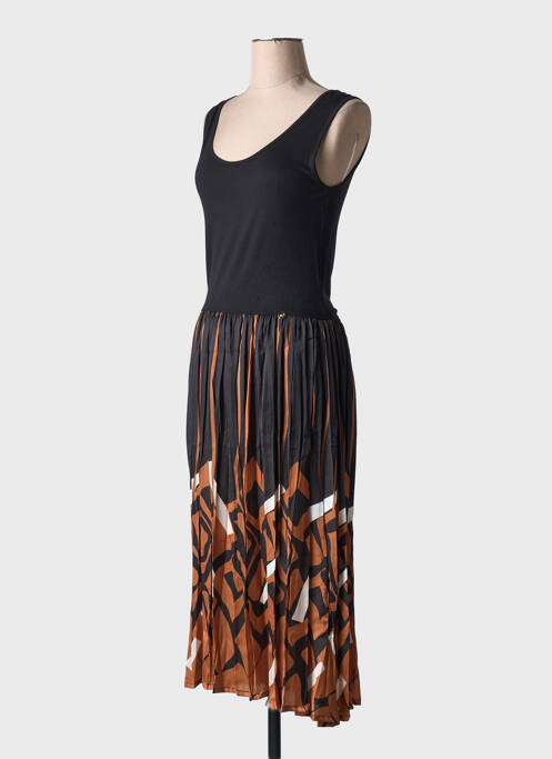 Rochie lungă negru PAUL BRIAL femeie