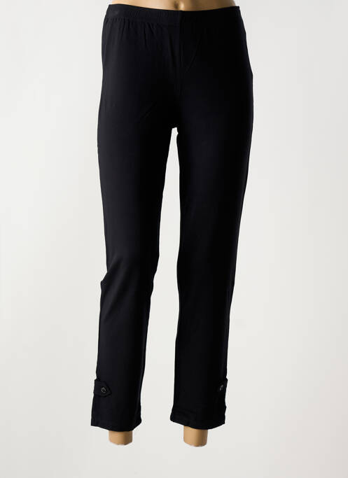 Pantalon 7/8 negru MALOKA femeie