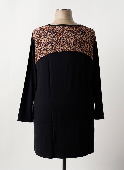 Tunică mâneci lungi negru MALOKA femeie