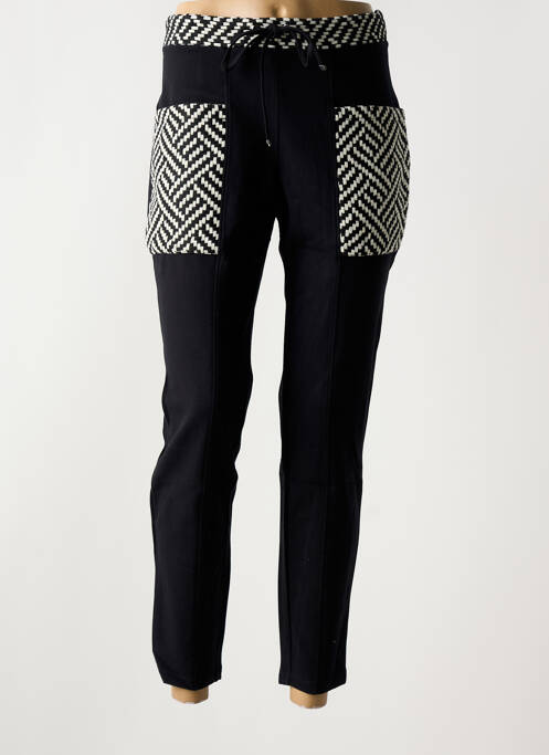 Pantalon slim negru MALOKA femeie