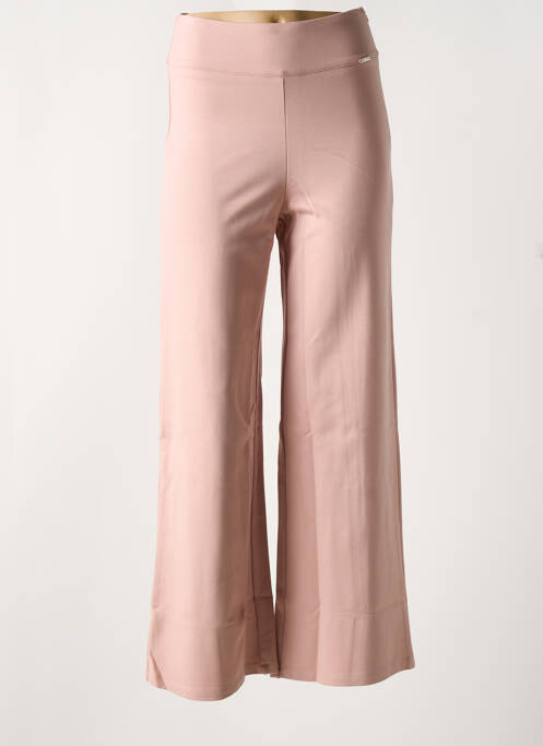 Pantalon drept roz MALOKA femeie