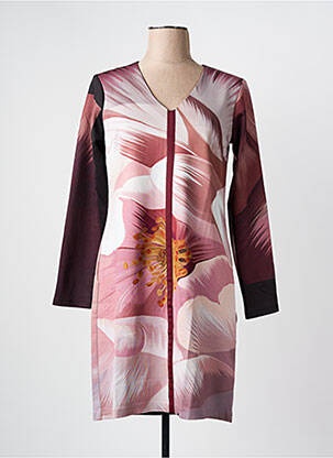 Rochie scurtă roz PAUL BRIAL femeie