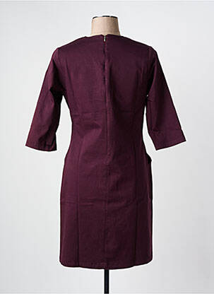 Rochie scurtă violet PAUL BRIAL femeie