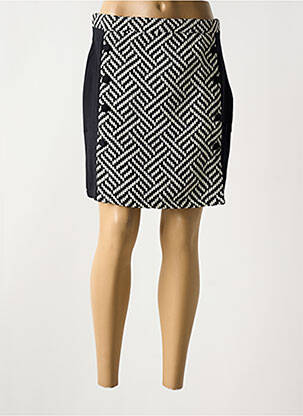 Fustă scurtă negru MALOKA femeie