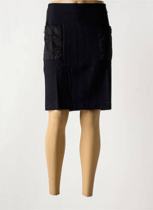 Fustă scurtă negru MALOKA femeie