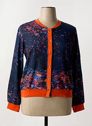 Vestă cu mâneci lungi albastru PAUL BRIAL femeie