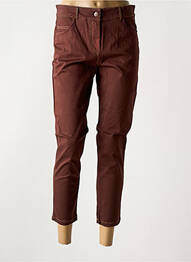Pantalon 7/8 maro PAUL BRIAL femme