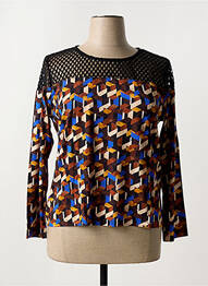 Tricou negru PAUL BRIAL femme
